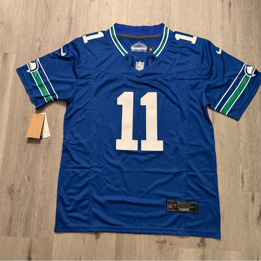 Jaxon Smith Njigba Seattle Seahawks Football Jersey #11 Stitched